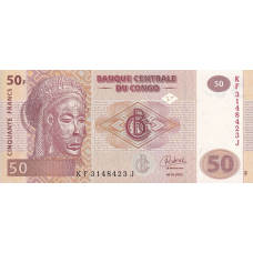 PN 97B Congo (Democratic Republic) - 50 Francs (2022)